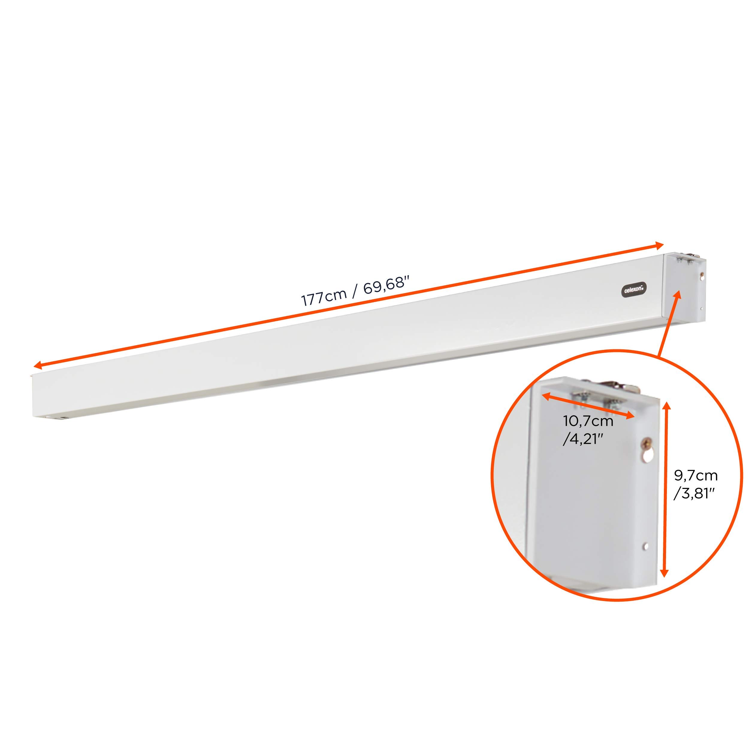 celexon Professional Plus V2 écran motorisé Batterie 120" | 240x180cm 4:3