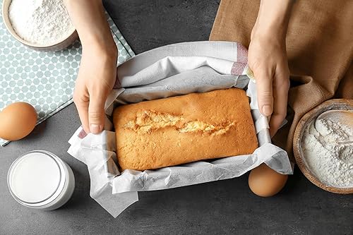 Miniatura 5 de Party Bargains Rollo de papel pergamino de 12 pulgadas x 50 pies, 1 paquete de hoja de pergamino antiadherente para hornear, papel de hornear