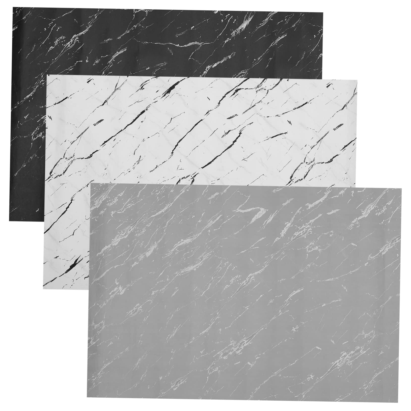 Housoutil 3 Sätze Marble Geschenkpapier Dickes Verpackungspapier Für Für Diy Projekte Große Glatte Oberfläche Weihnachten Und Feste 3 Blätter * 3