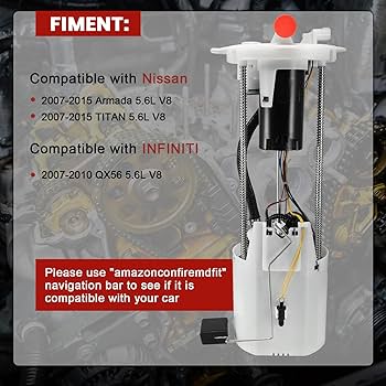 Amazon.com: KacuYelin E8788M Electric Fuel Pump Module Assembly