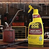 Vista 8 de Goo Gone Spray limpiador y desengrasante resistente con toalla de limpieza de microfibra, corta a través de grasa, aceite y mugre resistentes, 32