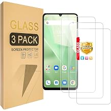 3 Pack Compatible with Lava Storm Play 5G Screen Protector Tempered Glass,Case Friendly [High-definition scratch-resistant, 9H hardness]