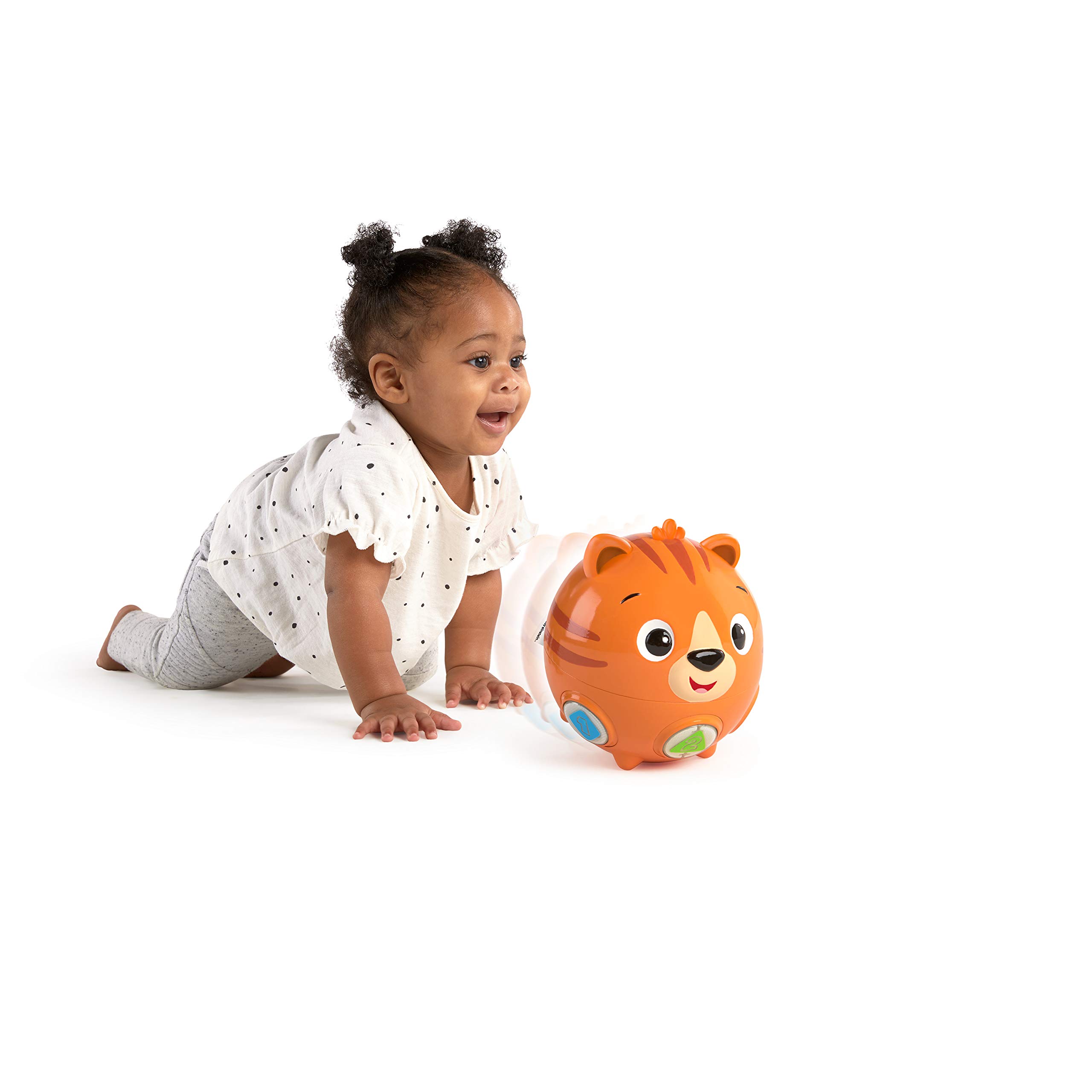 Baby Einstein Tinker's Crawl Along Songs Tummy-Time Musical Toy with Lights, Ages 6 Months +