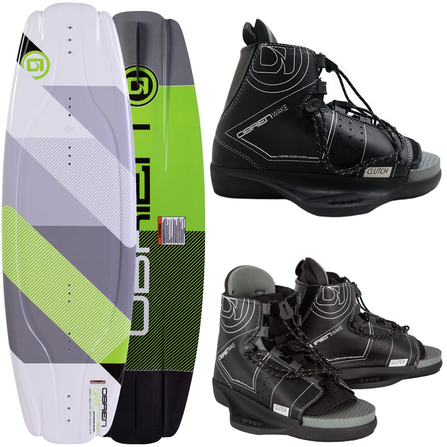 Amazon | オブライエン 23 クラッチ ウェイクボードセット 138cm 5-8  