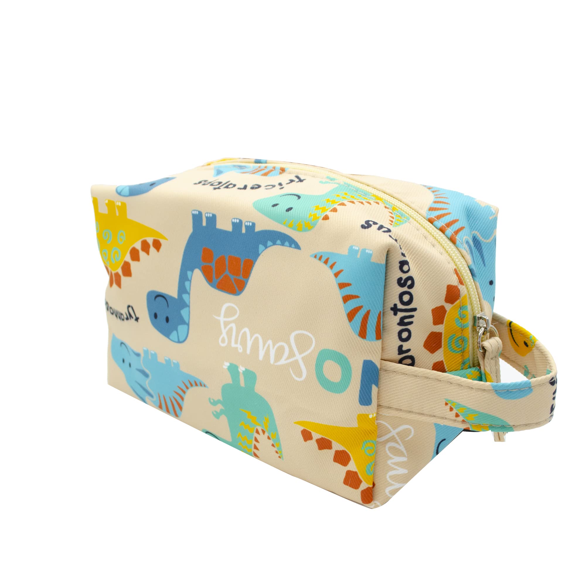 PONETTE - Beauty case per bambini, ragazza, giovane, divertente, borsa da toilette, trousse da viaggio, astuccio, marchio spagnolo, Sabbia, Beauty case per bambini
