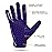 Grip Boost Football Gloves - Solid Stealth 6.0 Boost Plus Sticky Technology - Adult and Youth Football Gloves for Wide Receiver - Men\'s and Boys Sizes (Solid Purple, Youth Large)
