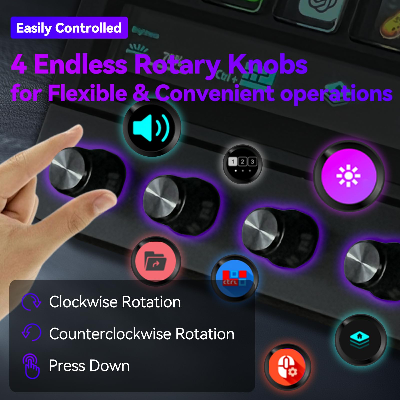 Amazon.com: HALCONTORNO Stream Dock - Mirabox Steamdeck for PC Mac
