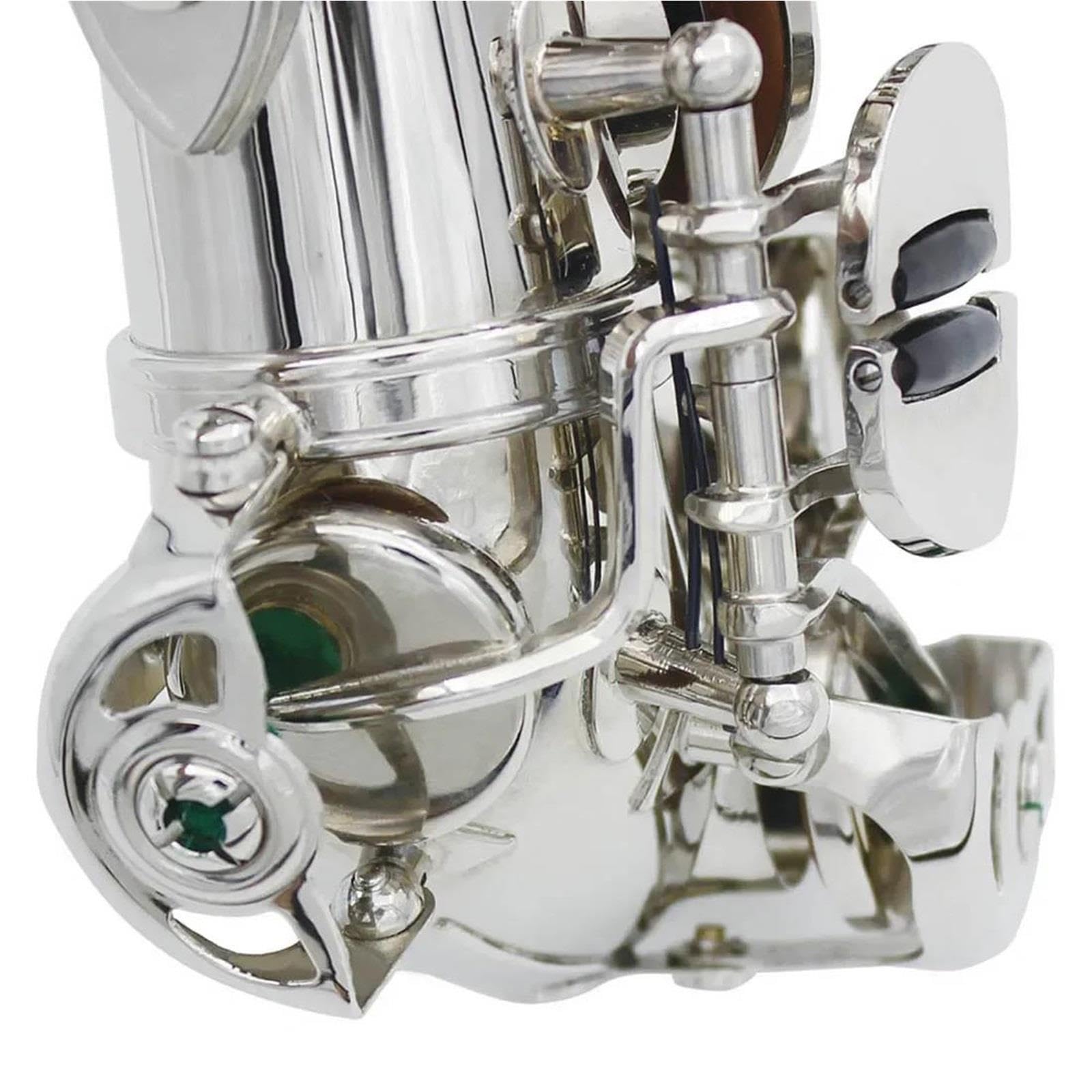 Saxophon B-Dur Silbrig Mit Stimmen