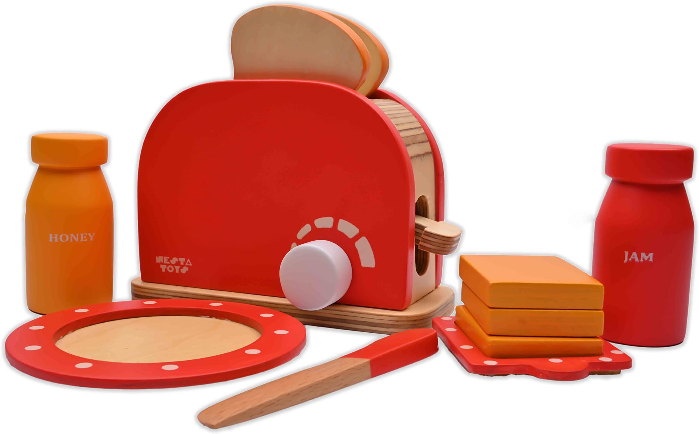 Buy NESTA TOYS Wooden Coffee Maker Toy Kitchen Cooking Toy