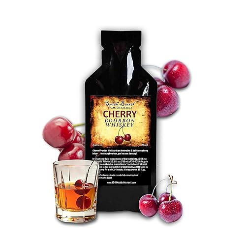 Esencia de whisky Cherry Bourbon Recambios de kit Bootleg Thousand Oaks Barrel Co. Sabores gourmet para mezcladores de cócteles y cocinar