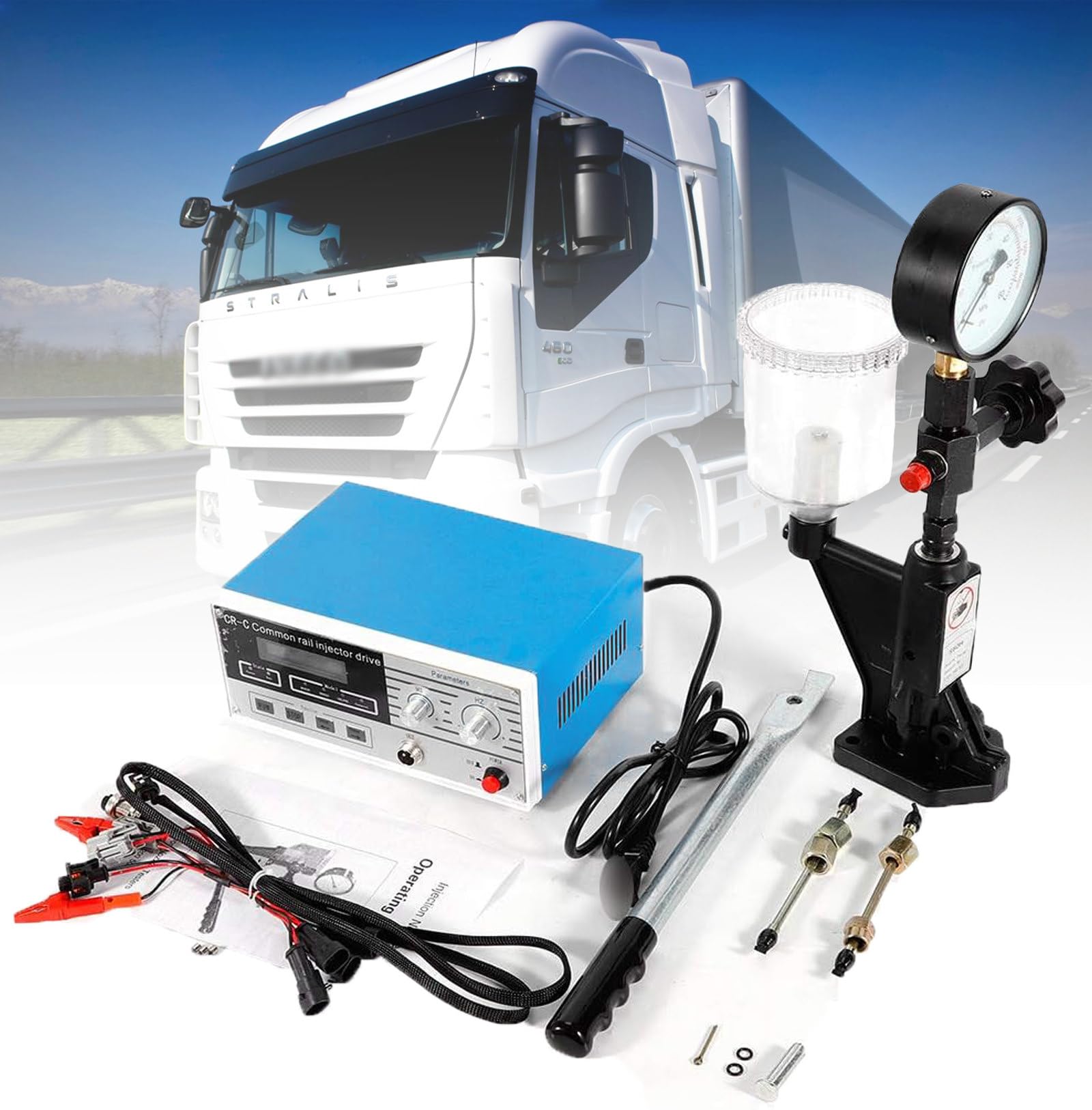 Tester wtryskiwaczy Common Rail, Naprawa paliwa do wtryskiwaczy Diesel, Wielofunkcyjna maszyna do testowania wtryskiwaczy Diesel, Zestaw do testowania wtryskiwaczy Common Rail
