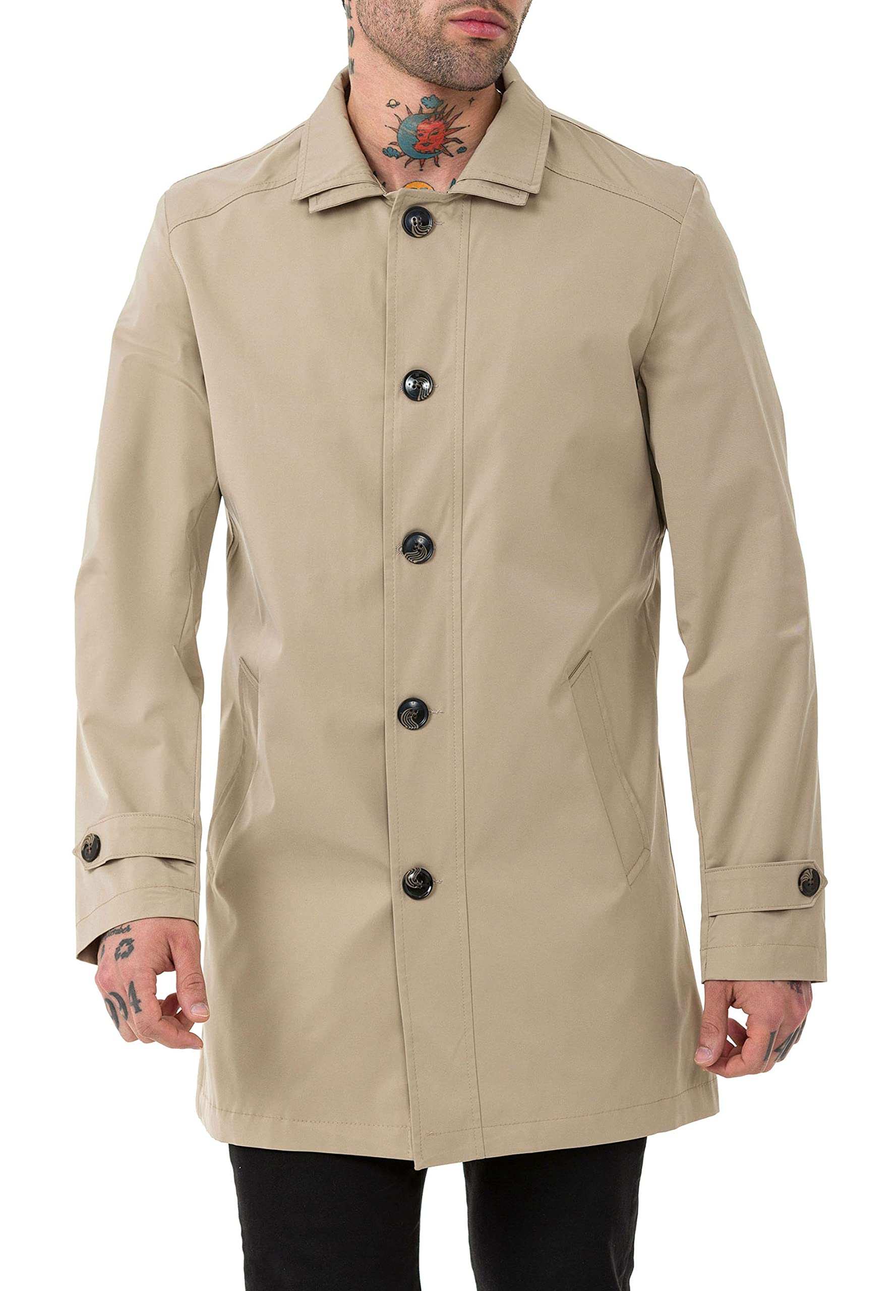 Red Bridge - Cappotto da uomo Trench