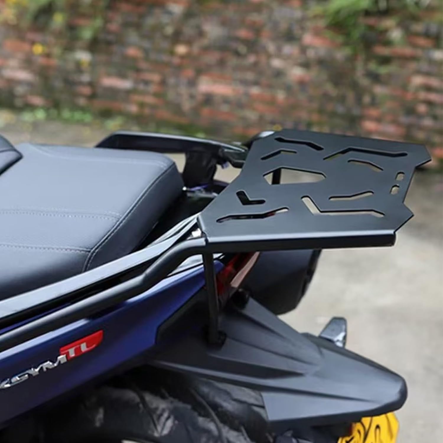 New Motorcycle Rear Luggage Rack Compatible with Sanyang MAXSYM TL 508 TL 500 Scooters Rear Tail Storage Rack, Steel Top Case Holder Support Bracket Cargo Carrier Shelf Holder Accessories