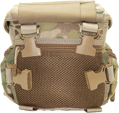 Miniatura 2 de Alaska Guide Creations Kodiak CUB  Arnés binocular para senderismo y caza  Bolsa de utilidad compacta (Mossy Oak Break-Up Country)