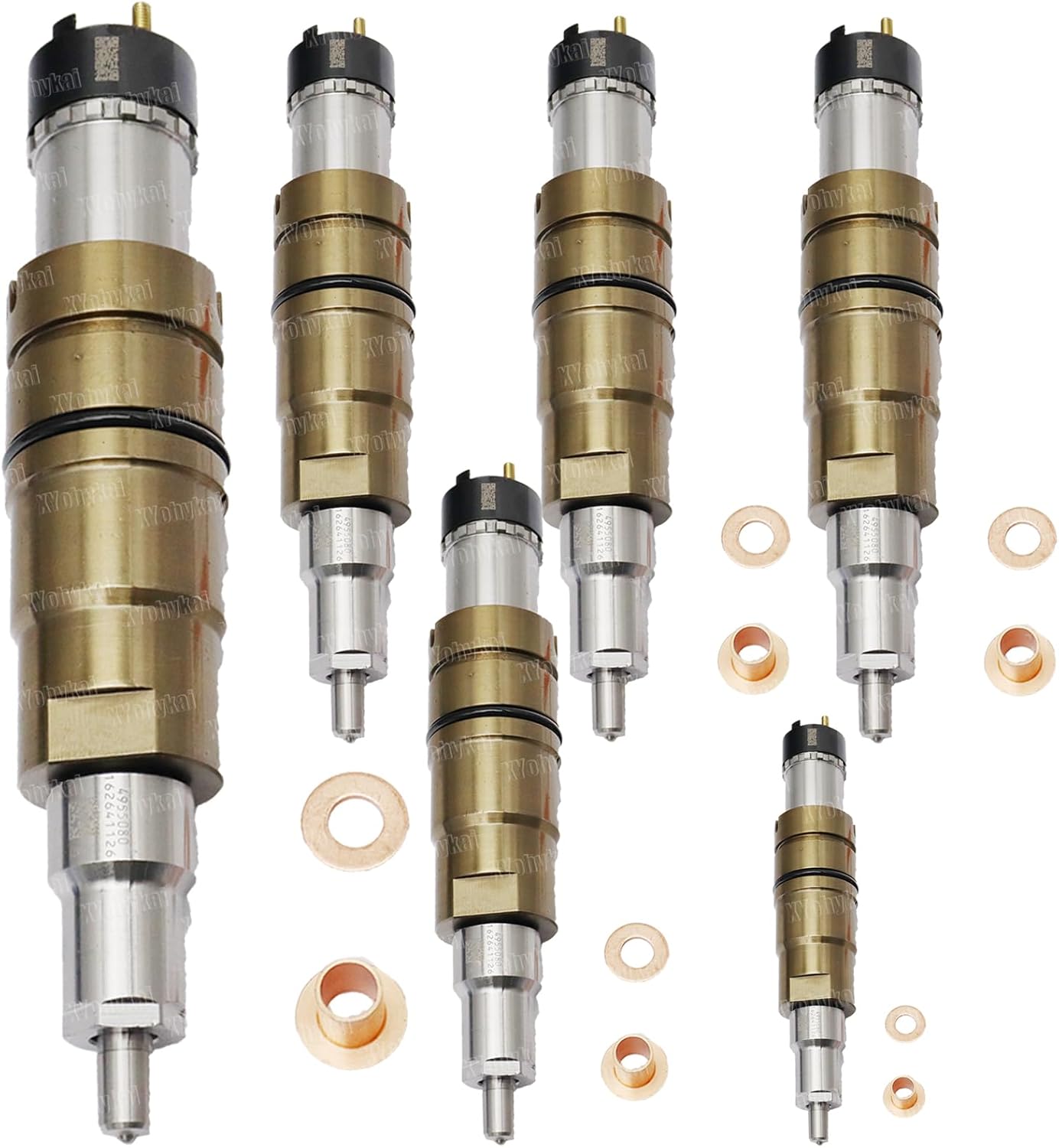 XYo 2872405 4955080 Fuel Injector For Cummins ISX15 QSX15 Diesel Engine (Pack of 1)