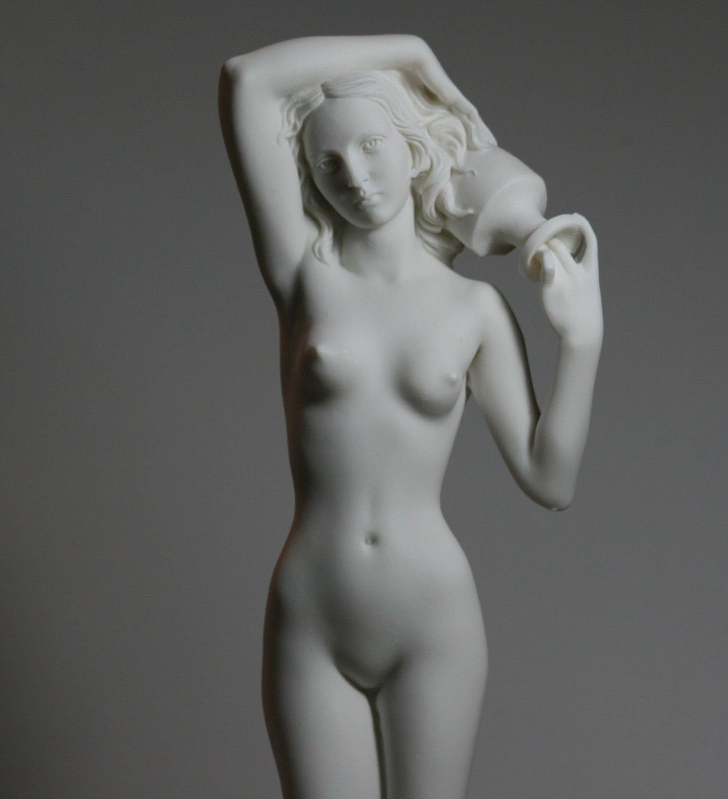 Large Nude Naked Female Woman Cast Marble Statue Sculpture Erotic Art 15.6 inches