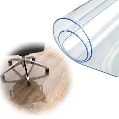 Chair Mat for Hard Floors Custom Sizes Transparent PVC Chair Mats Carpet Floor Protector Office Home Clear Chair