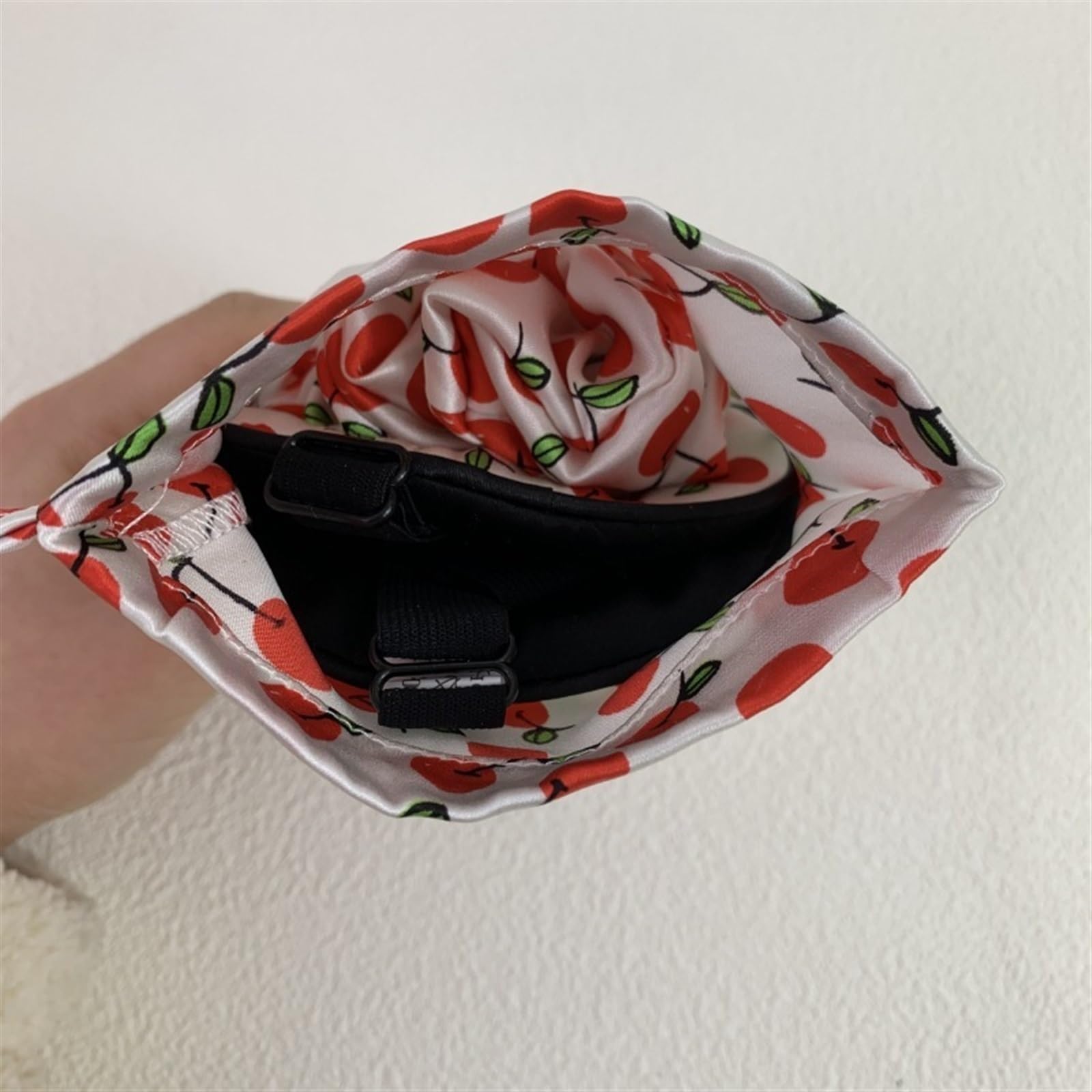 Schlafmaske Seide 1 Set Schlaf-Augenmaske aus Seide mit passender Tasche, 1 Beutel mit Kordelzug for Reisen, 1 Haargummi mit Blumenmuster, Entspannungshilfe, mehrfarbig(NO.3)