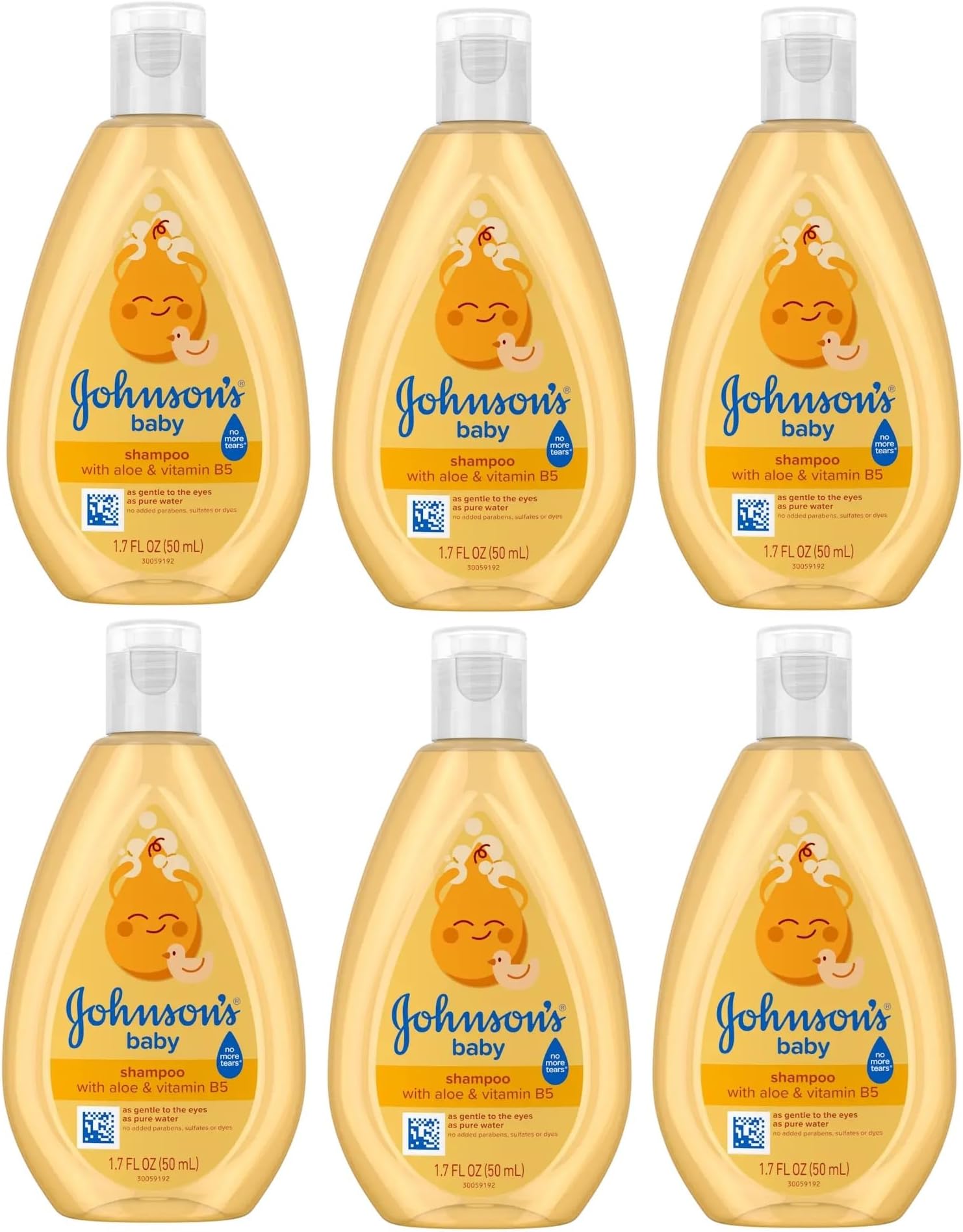 Shampoo, Travel Size, 1.7 Ounce (Pack of 6)
