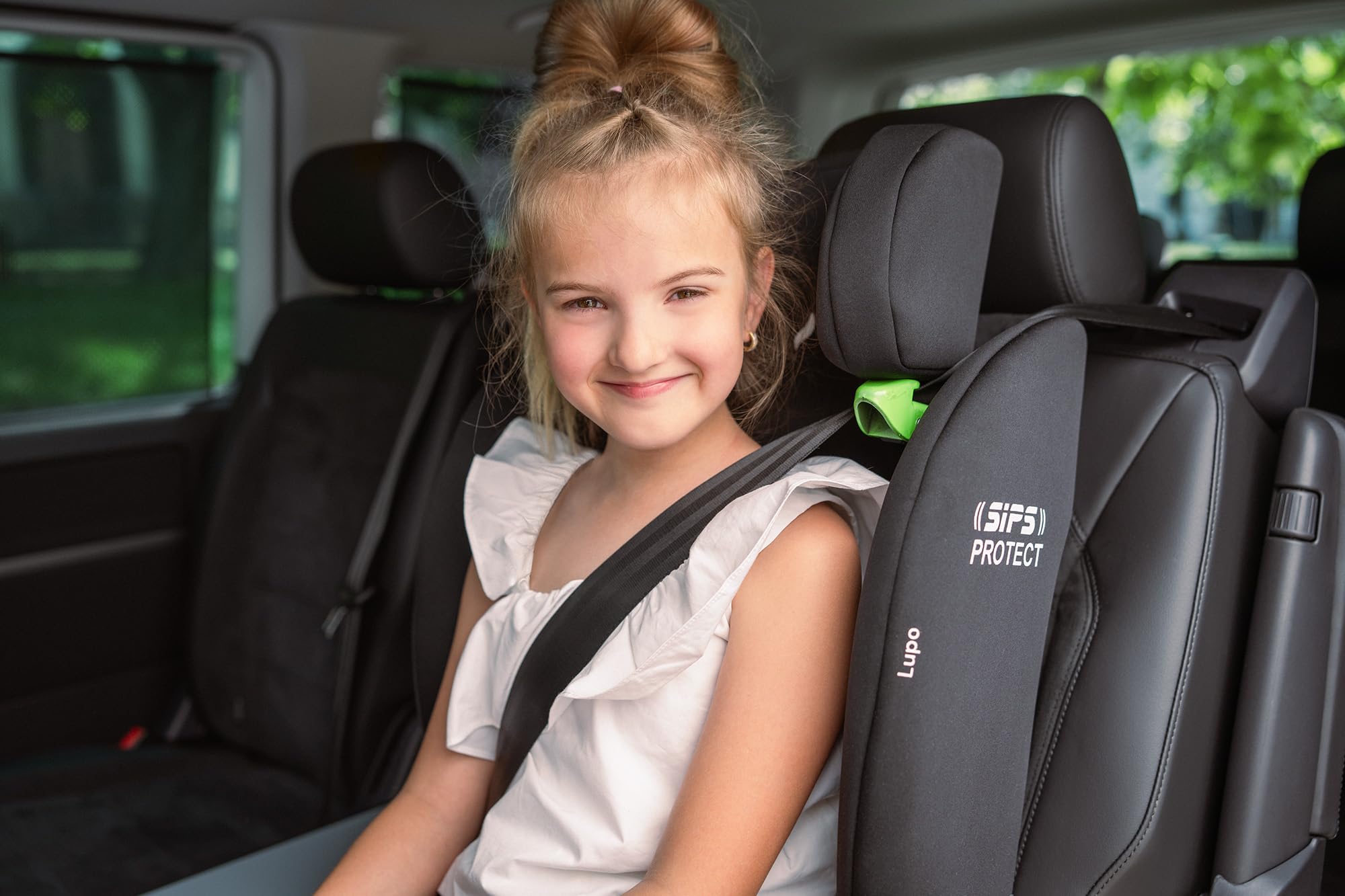 OSANN - Siège auto bébé/enfant Lupo I-Size 76-150 cm - à partir de 15 mois - noir - 14 positions - Harnais 5 points, Ceinture 3 points, Face à la route