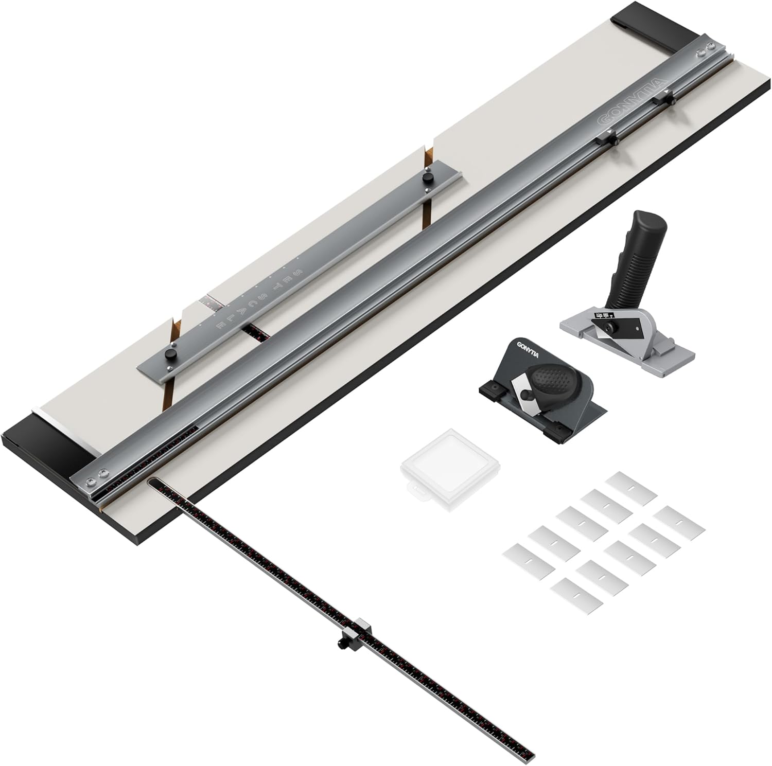 35 Inch Compact Elite Mat Cutter, High Precision Mat Board Cutter for Picture Framing and Art Projects at-Home Framers, White