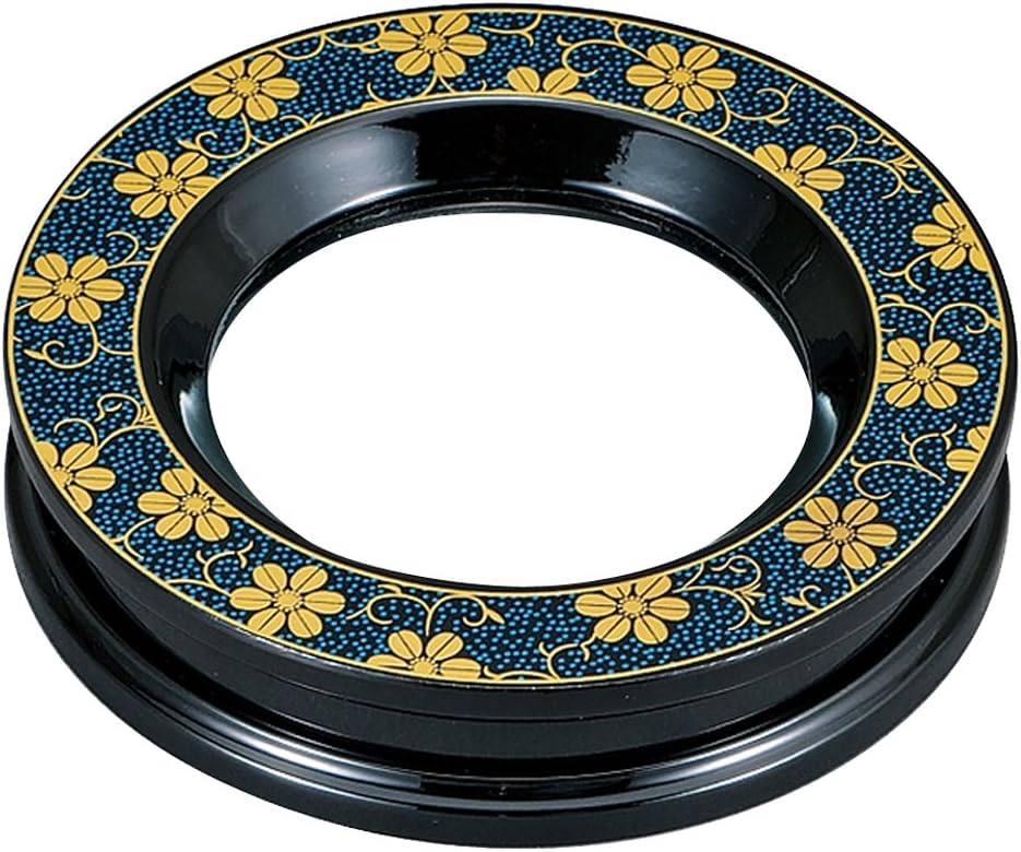 Yamanaka Painted Iron Sen Arabesque Lacquerware Loupe M12806-2