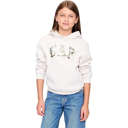 GAP girls Logo Fleece Sweatshirt