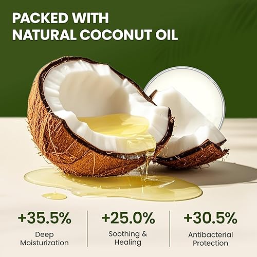 Miniatura 2 de Bálsamo para patas y nariz de perro seguro para lamer con aceite de coco  Protector contra la sal de las carreteras en invierno y el pavimento frío