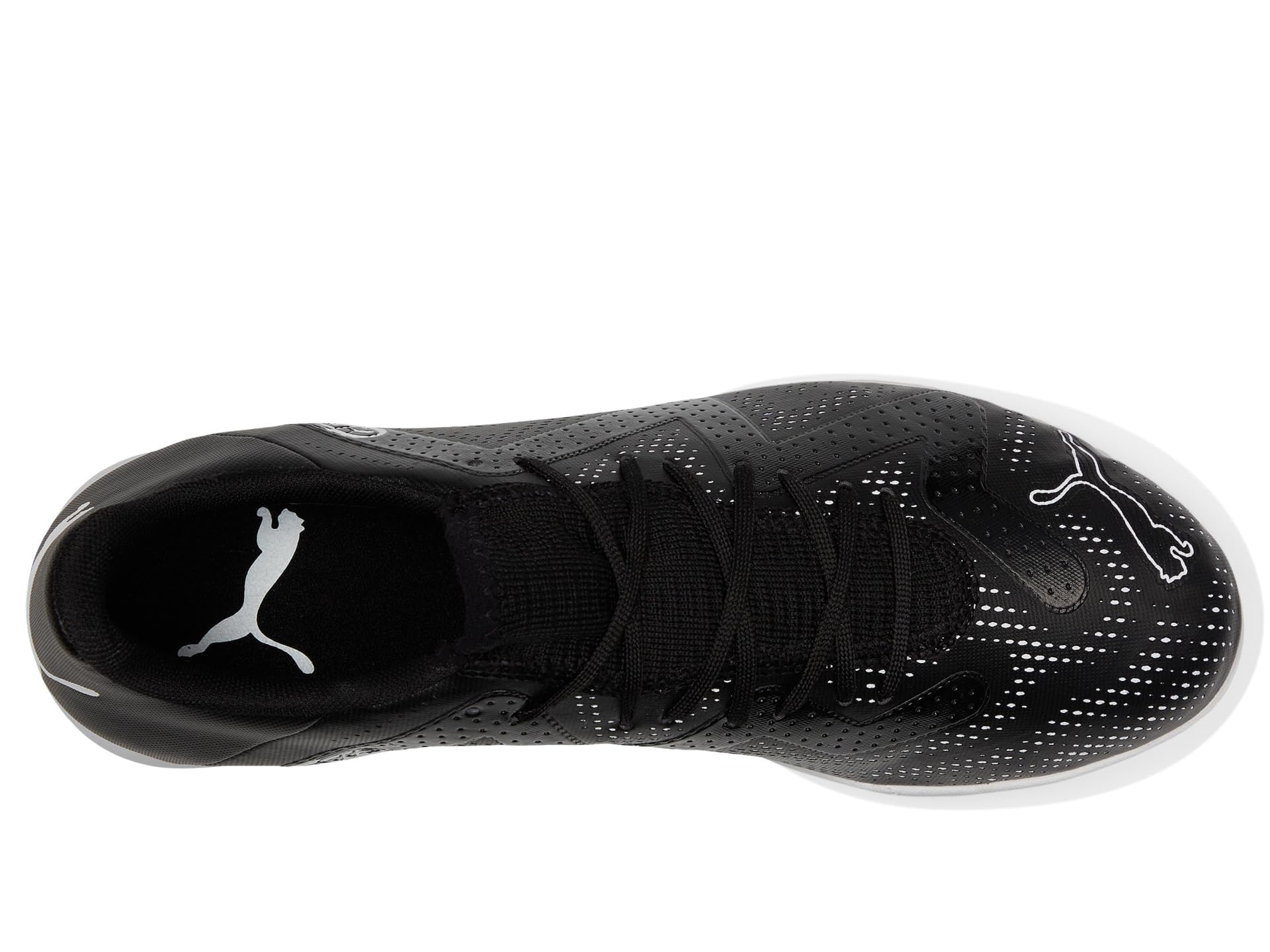 PUMA Future Play Turf Training Soccer Cleats Black White 7 D (M)