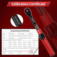 Vista 6 de 1/4-Inch Drive Click Torque Wrench Set,2.3-24.9 N.M/20-220IN.LB, Bike Torque Wrench Set,16PCS 72-tooth Torque Wrenches Set with Extension Bar &