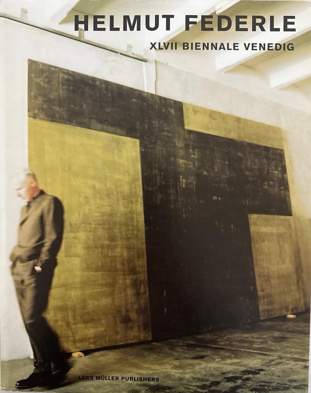 Livre Helmut Federle XLVII Biennale Venedig édition anglais et allemand reliée