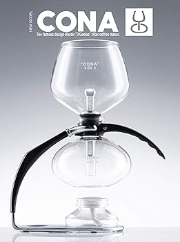 CONA 'Size D-Genius All-Glass' cafetera de vacío.3