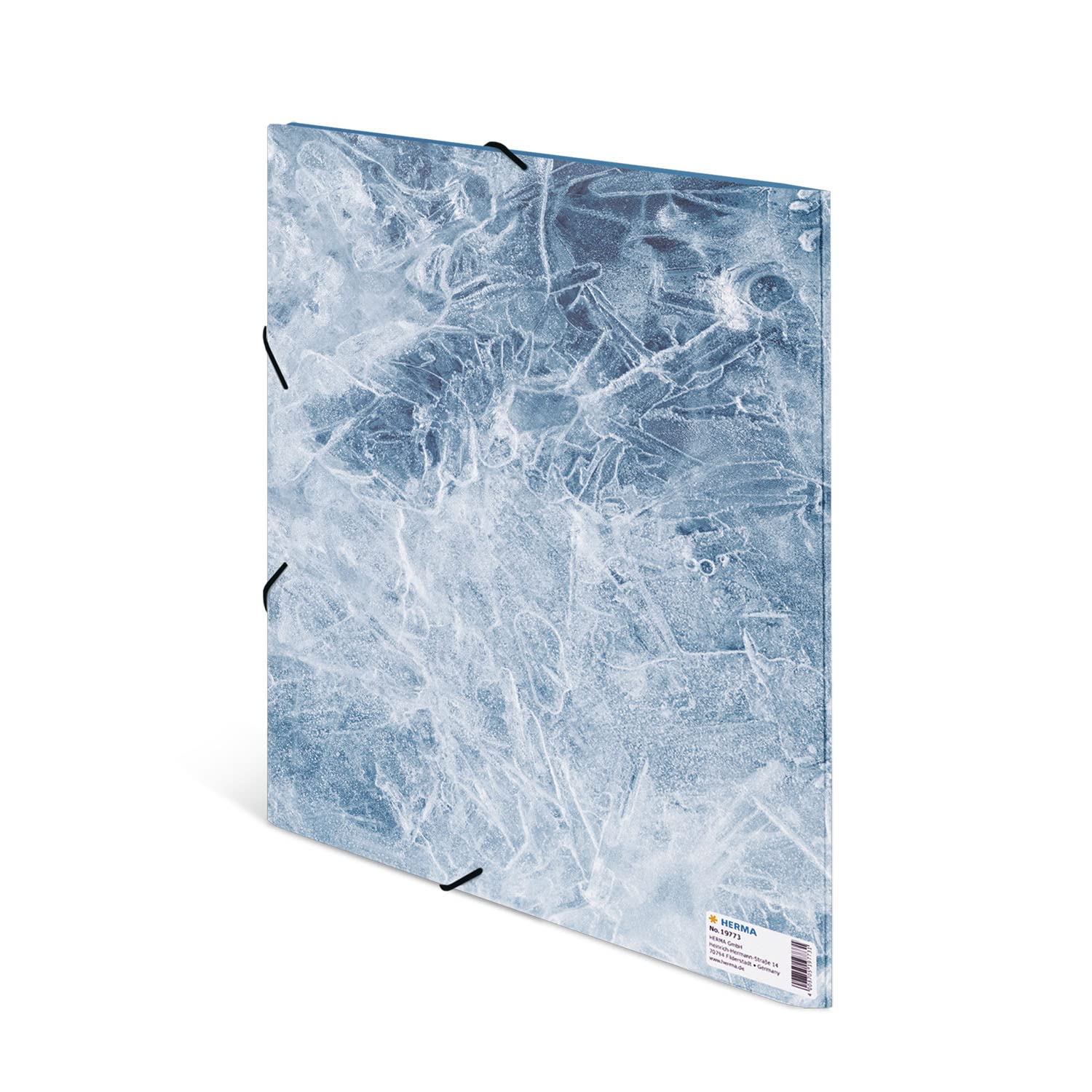 HERMA 19787 Portfolio Folder A3 Natural Ice Children's Cardboard Corner Folder with Haptic Finish - Image 2
