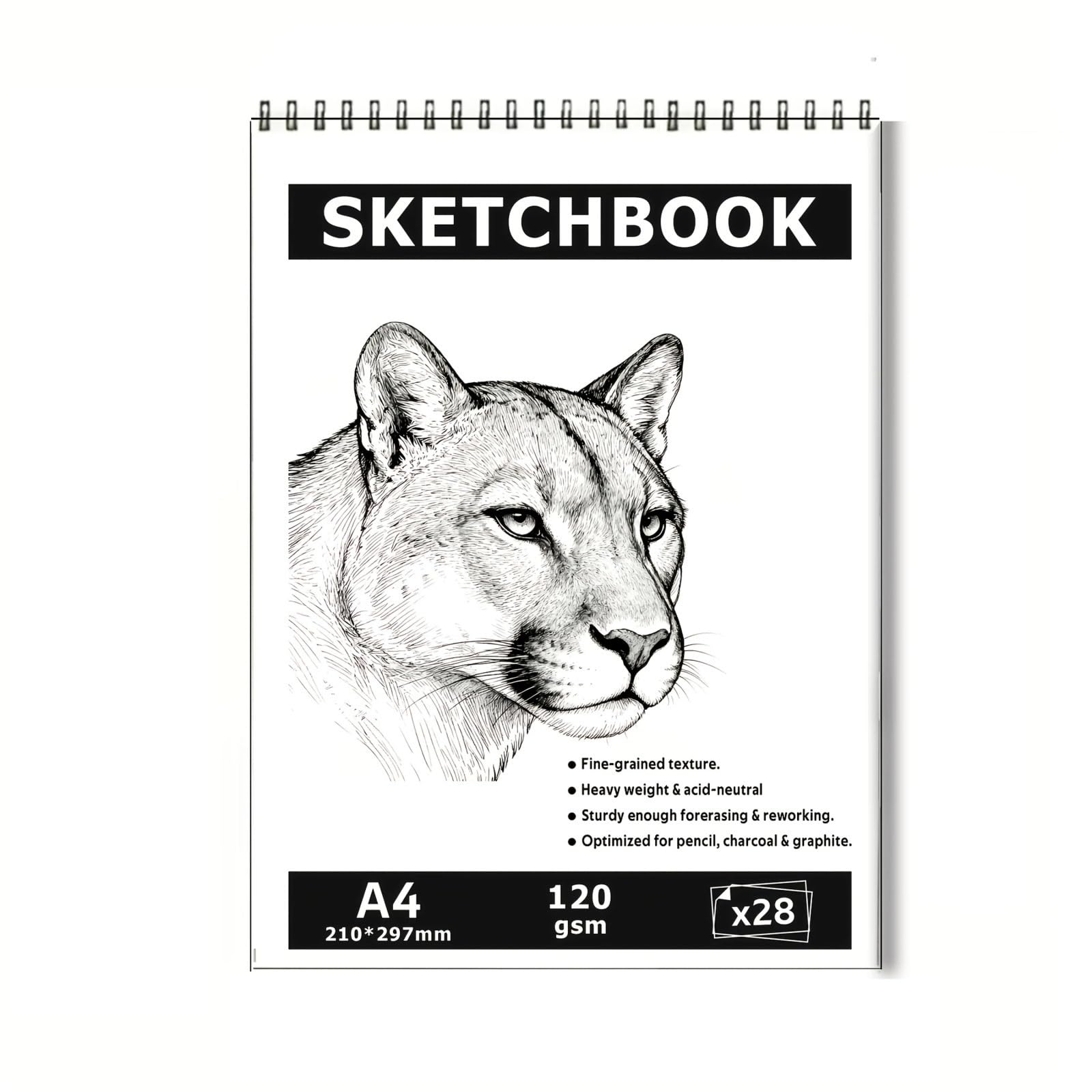 Spiral-Bound Art Sketchbook