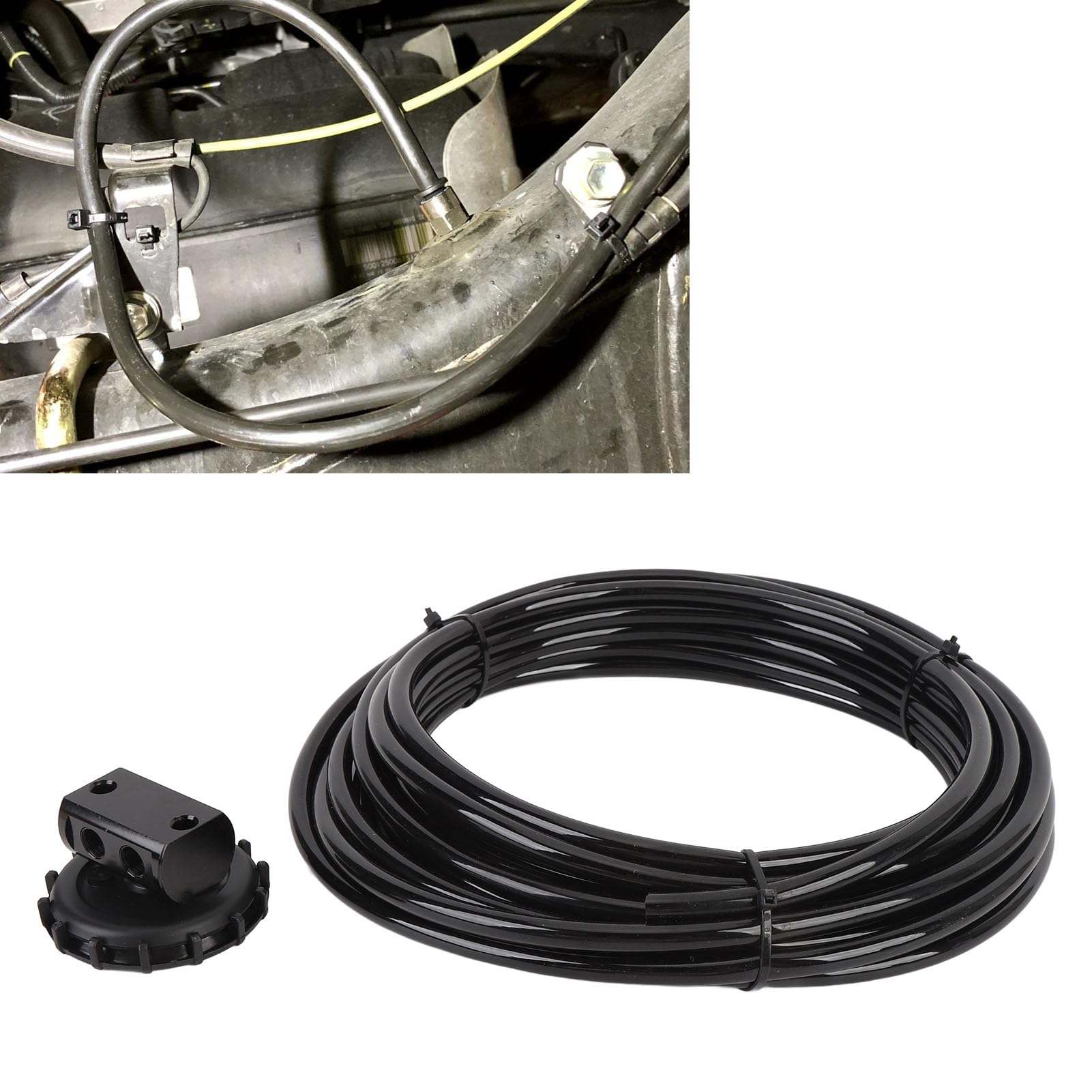 Bediffer Das Differential-Entlüftungsset Sorgt für eine Effiziente Druckentlastung und Verbessert die Belüftung für Mehr Zuverlässigkeit des Fahrzeugs. Ideal für Offroad-Enthusiasten