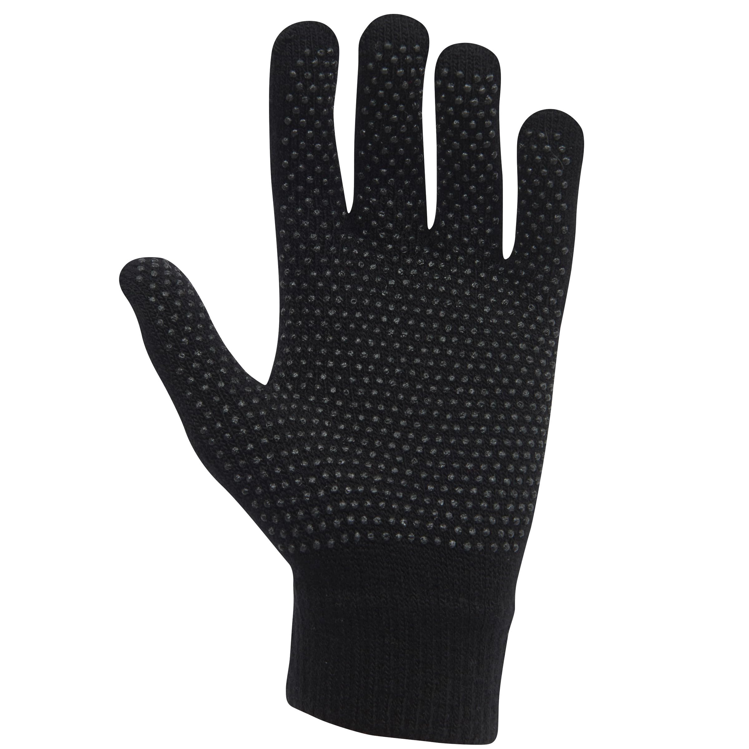 Dublin Magic Pimple Grip Riding Gloves, Black, One Size