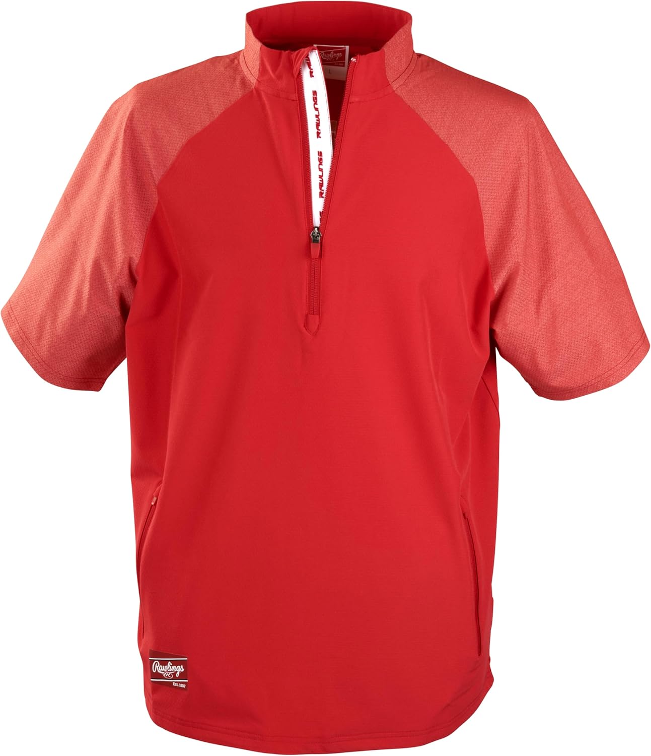 Rawlings Mens Rawlings | Colorsync Short Sleeve Cage Jacket | Adult Sizes | Multiple Colors - Image 2
