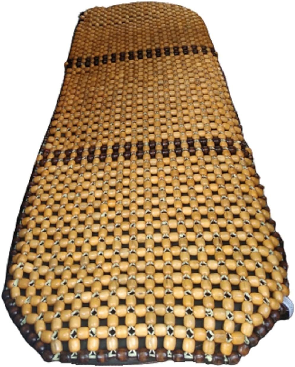 Q1 Beads Wooden Beads Seating pad for Car's Rear seat, Suitable for Long Journey(1 Pack)