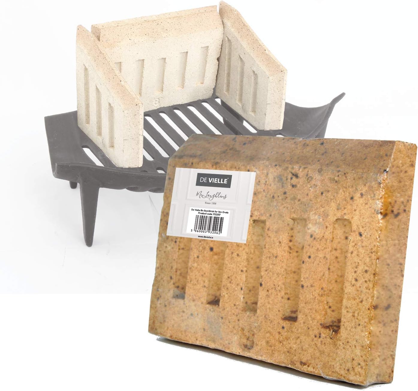 10'' Fire Back Brick - CS10BACKBRICKBOX