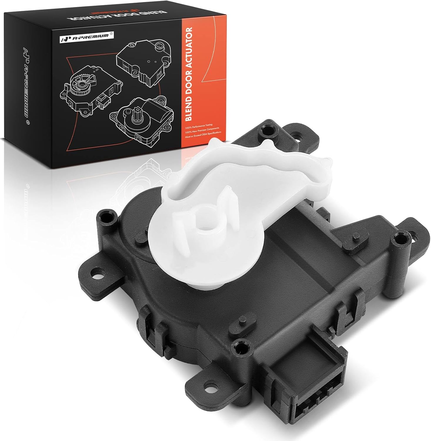 A-Premium HVAC Heater Blend Door Actuator Compatible with Acura MDX 2014-2020
