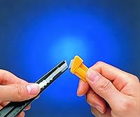 Vista 3 de Olfa 180 Negro Standard Duty Metal Mango Cuchillo/cortador