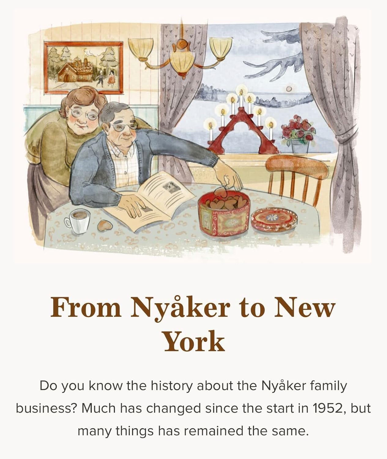 Nyakers Pepparkakor Swedish Ginger Snaps Cookies - Vegan Cookies - Dairy-Free Cookies - Blue and White Botanical Cookie Tin - Tea Biscuits - Gift Food Item for Birthday, or Holiday