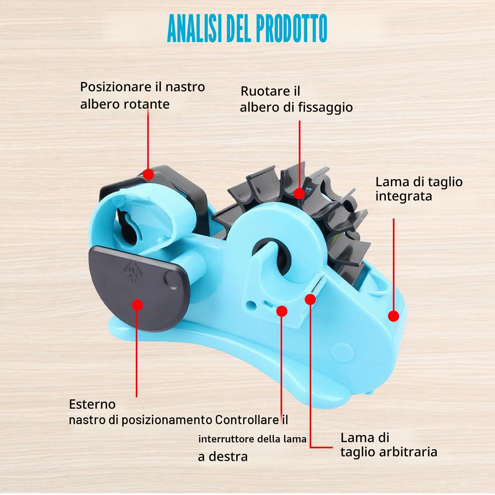 Distributore di nastro termico con più rotoli di tagli, nastro di calore a sublimazione per nastro di trasferimento termico, per incollare vinile su nastro