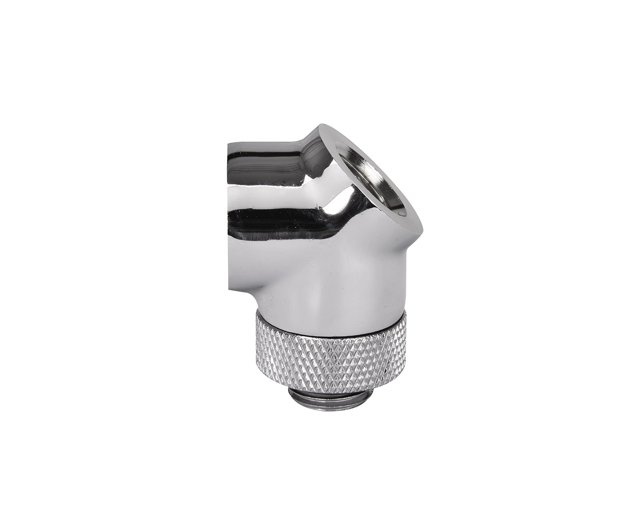 Thermaltake Pacific DIY LCS Chrome G1/4 45 Degree Adapter Fitting Cooling - CL-W051-CU00SL-A