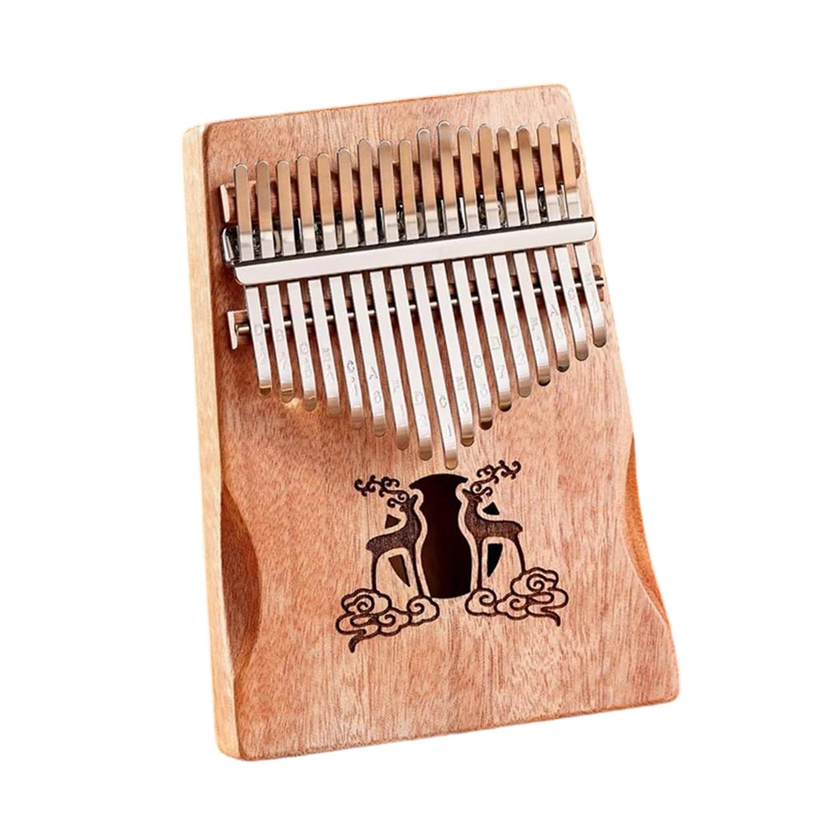 Kalimba De Caoba De 21 Y 17 Teclas Un Instrumento Musical Para Adultos(17key original)