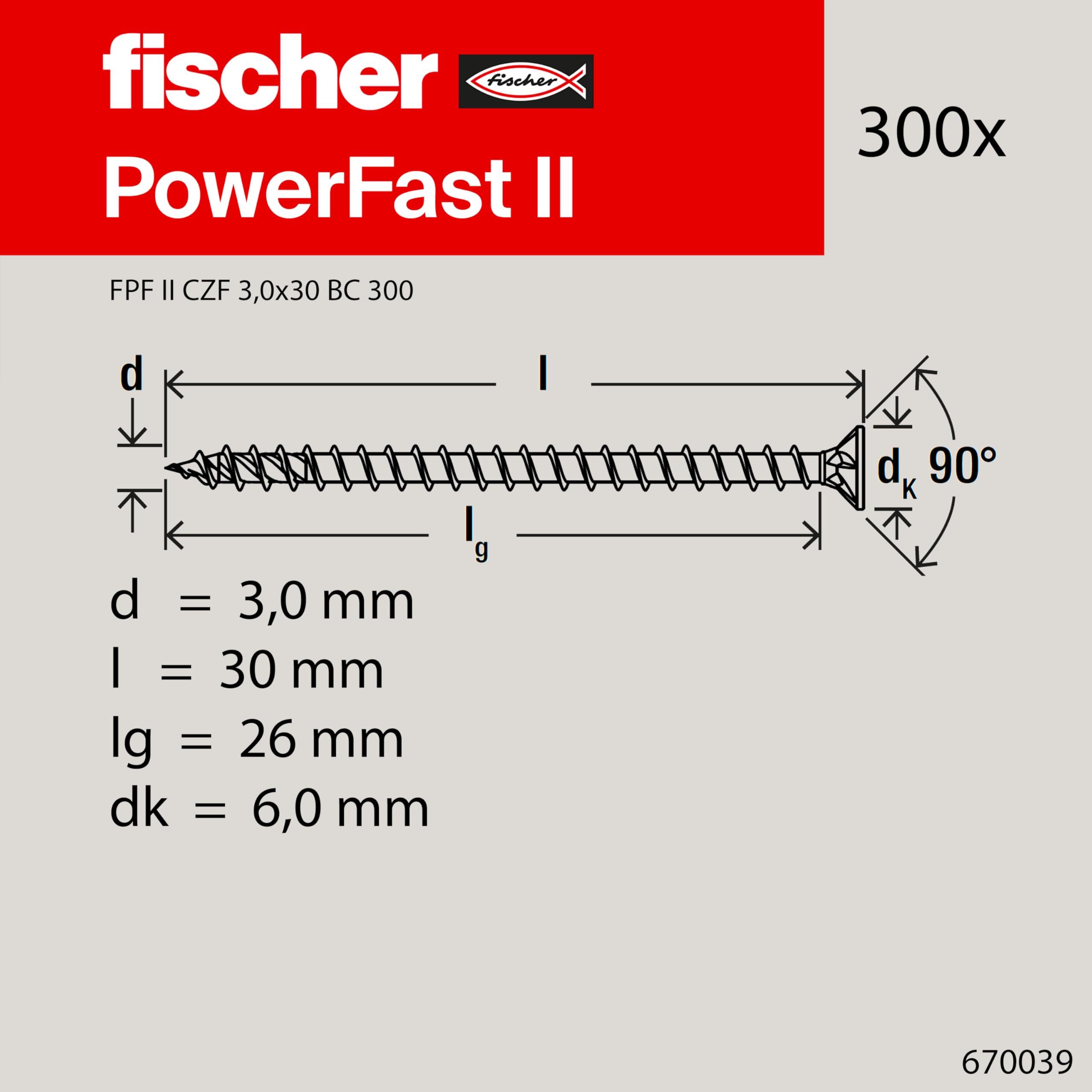 Fischer PowerFast II PZF 5,0 X 16, Vite Per Truciolato (200 Pezzi - Foto 9