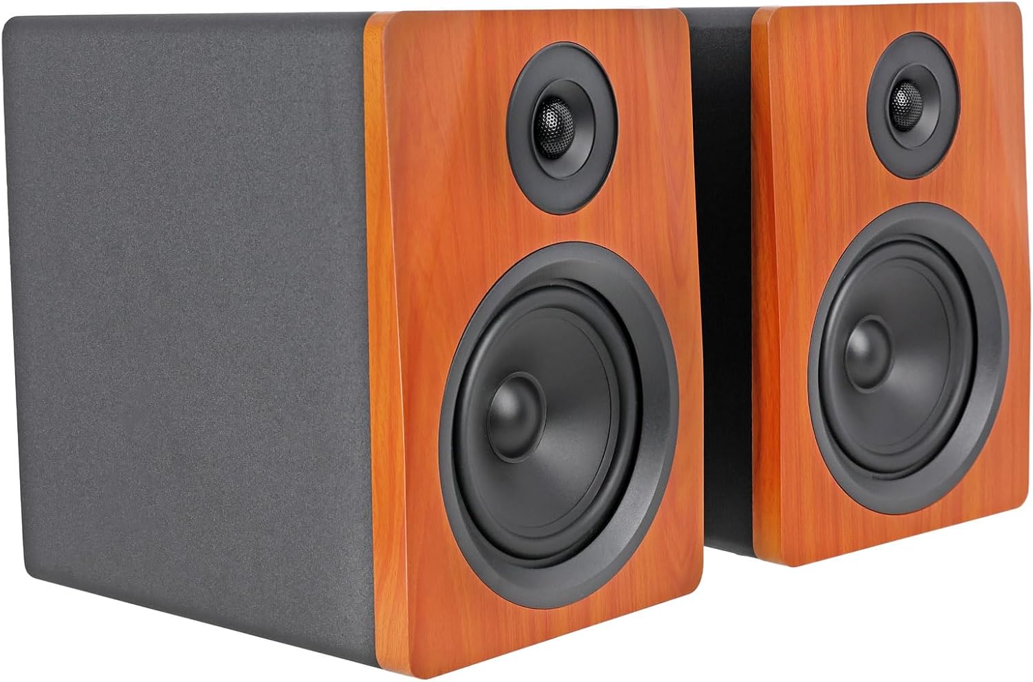 Rockville 5.25" 2-Way 250W Active/Powered USB Studio Monitor Speakers Pair (APM5C)