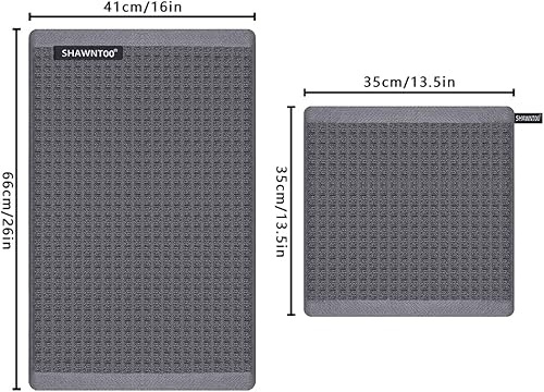 Miniatura 7 de Paquete de 8 paños de cocina, paños de cocina 100% algodón, súper suaves, súper absorbentes y de secado rápido, antiolor, muy adecuados para cocina,