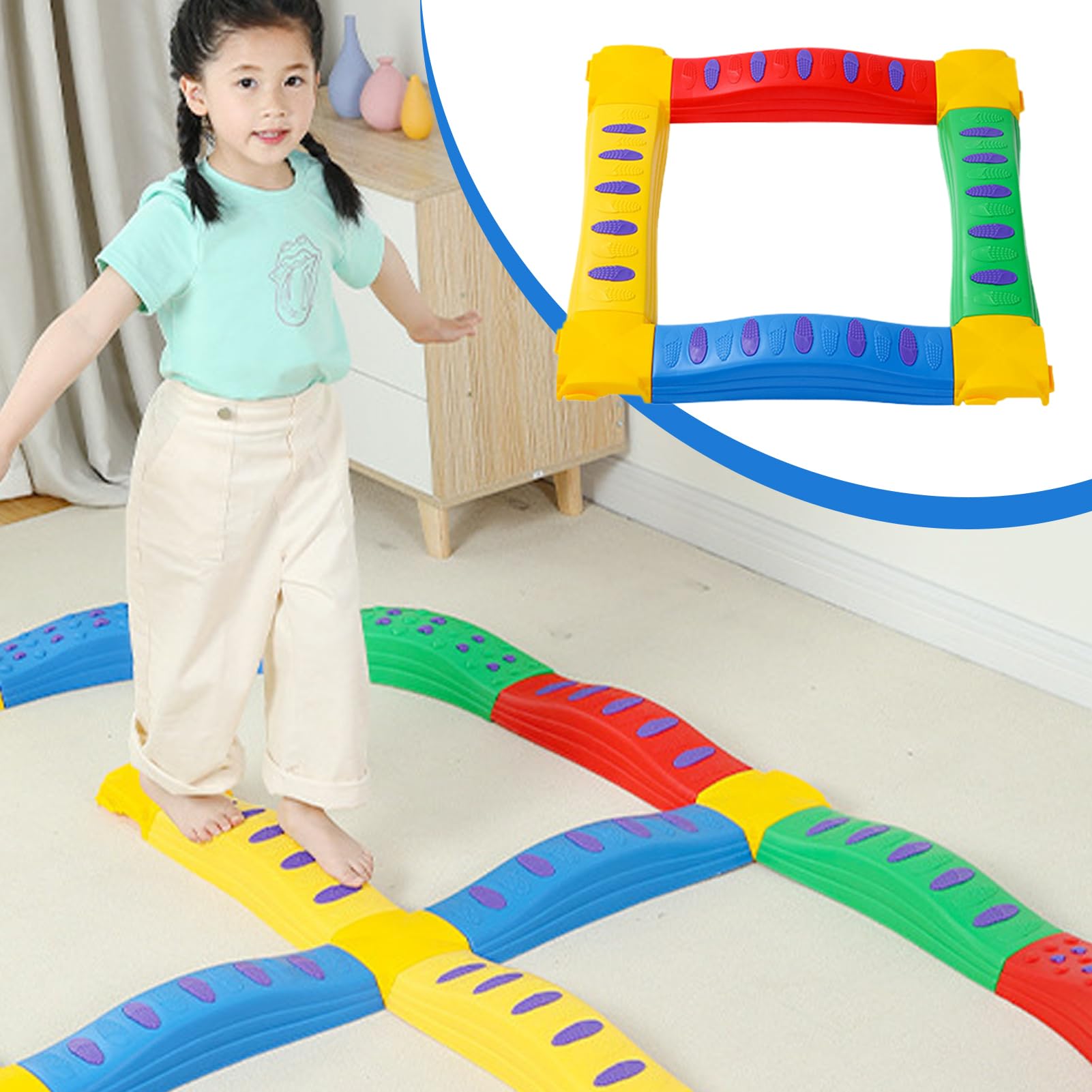 Barra de Equilibrio Infantil Juguete de Barra de Equilibrio de Gimnasia