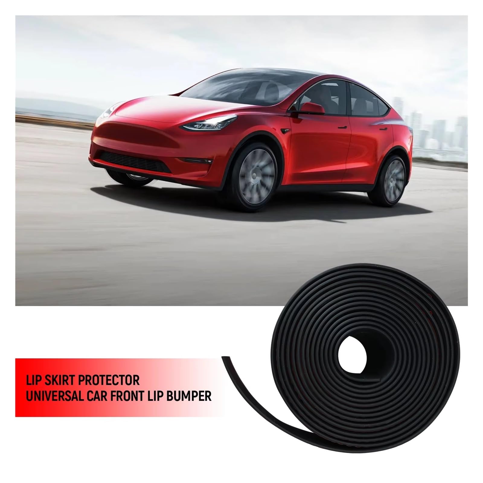 Jupes Latérales Protection De Bas Caisse Universels en Caoutchouc Noir Anti-Rayures pour Voitures Camions Et SUV 4 Portes - Style